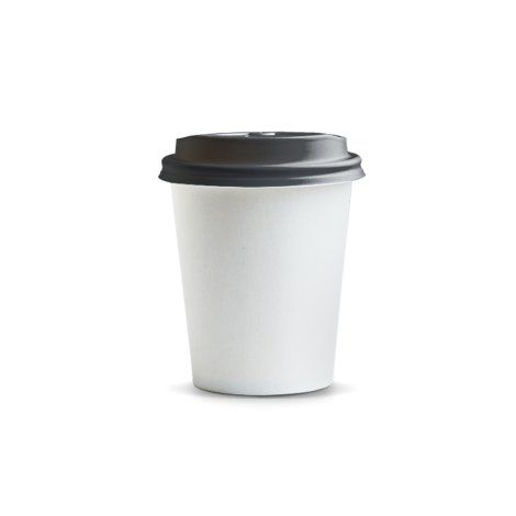 [1294231] Kudos Paper Coffee Cup - 230ml - 129423 (Black)