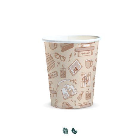 [129540] Compostable Paper Cup - 230ml - 129540