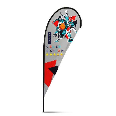 [129532] Large Tear Drop Flag Kit - 129532