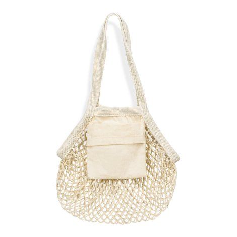 [133645] Cotton Mesh Foldaway Tote Bag - Small - 133645