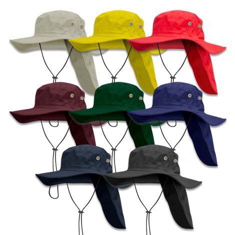 [125604] Legionnaire Wide Brim Hat - 125572 (LARGE, Black)