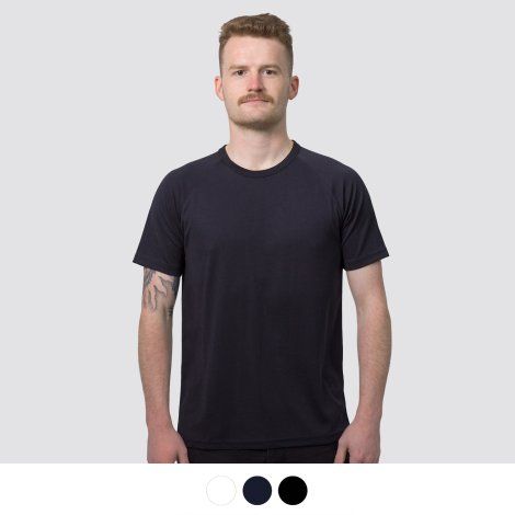 [124314] TRENDSWEAR Agility Mens Sports T-Shirt - 124723 (XS, Black)
