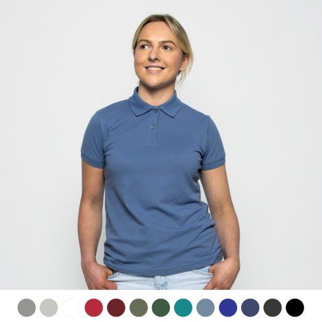 [121600] TRENDSWEAR Carter Women's Polo - 121636 (XS, Black)
