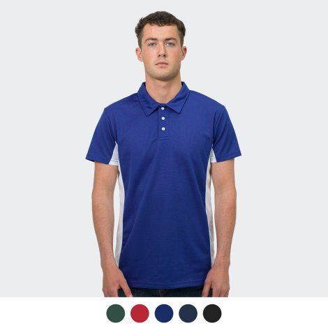 [124362] TRENDSWEAR Harvey Mens Polo - 124726 (XS, Black)