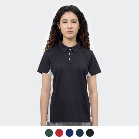 [124402] TRENDSWEAR Harvey Womens Polo - 124727 (XS, Black)