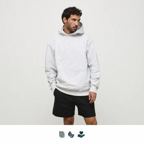 [128446] WNSDY Essential Hoodie - 128475 (XS, Black)