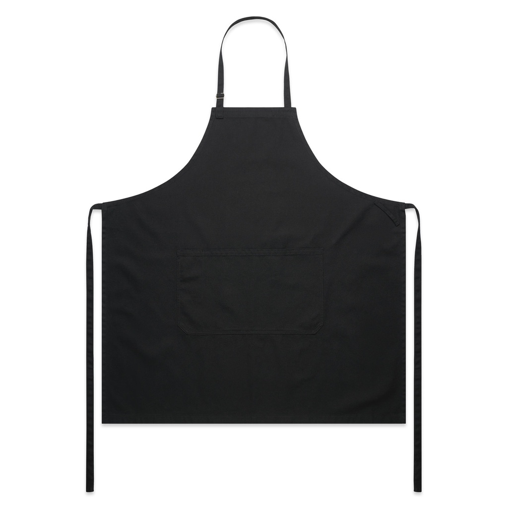 [1080-BLACK-P-OS] Canvas Apron - 1080 (Black)