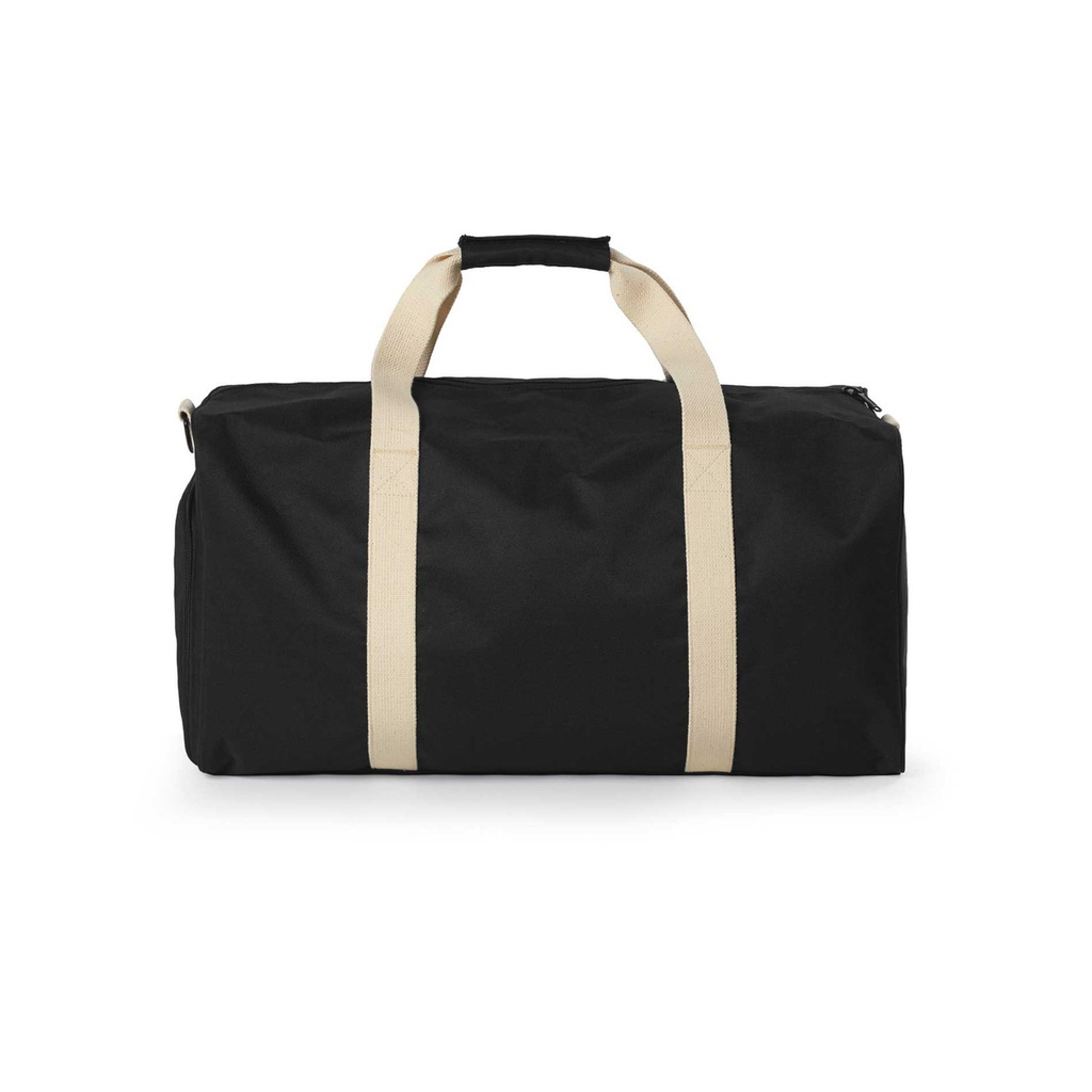 [1009-BL/EC-P-OS] Escape Travel Bag - 1009 (Black/Ecru)