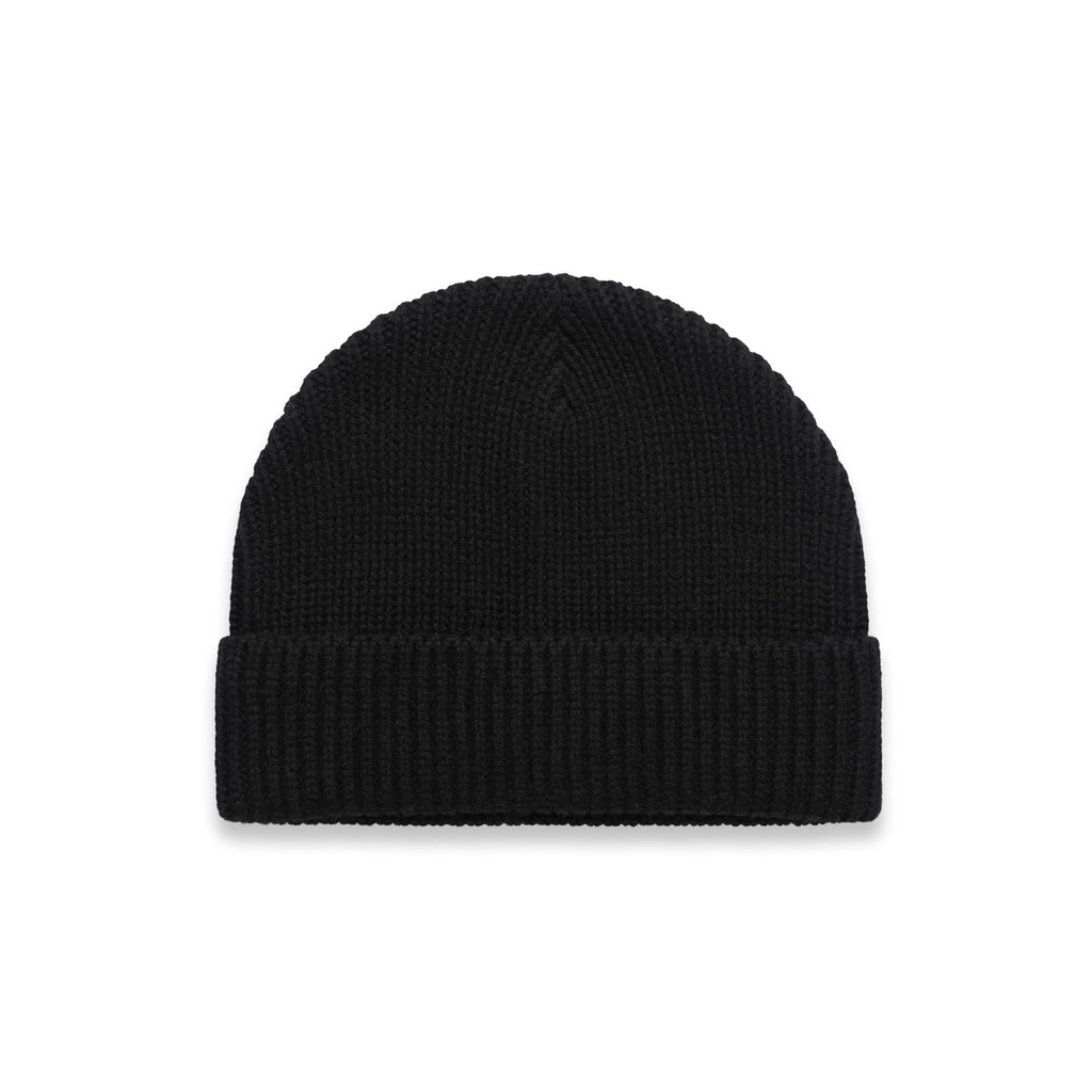 [1125-BLACK-P-OS] Gauge Beanie - 1125 (Black)