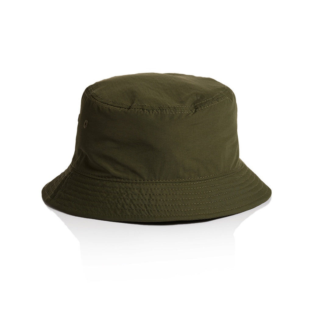 [1171-ARMY-P-OS] Nylon Bucket Hat - 1171 (Army)