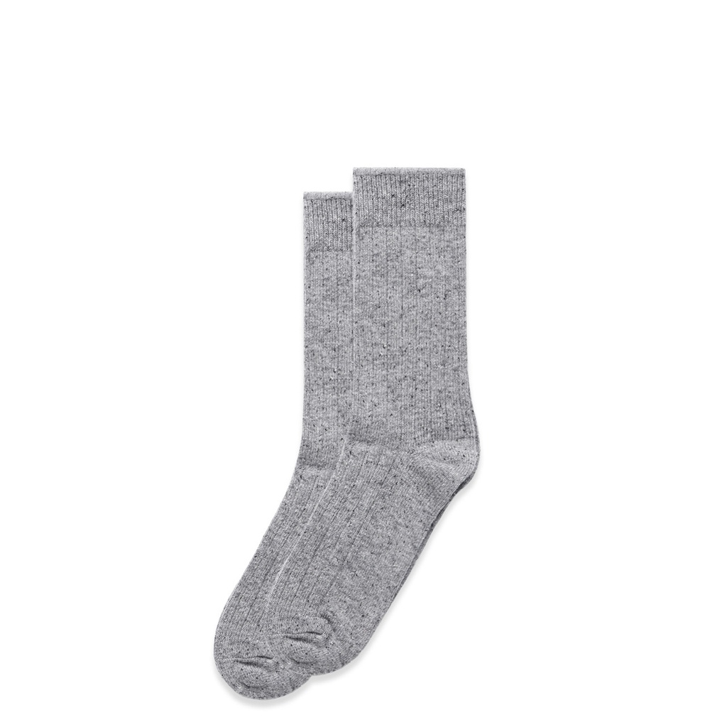 [1209-GR_SP-4-8] Speckle Socks (2 Pairs) - 1209 (4-8 US)