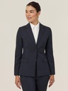 CAT16H - Poly Viscose Stretch 1 Button Mid-Length Jacket
