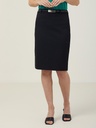 CAT29W - Poly Viscose Stretch Mid-Length Pencil Skirt