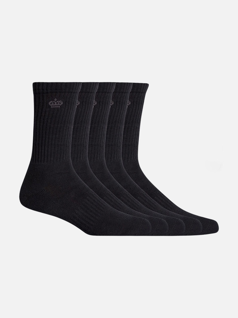 K09035 - Mens Cotton Crew Work Socks - 5 Pack