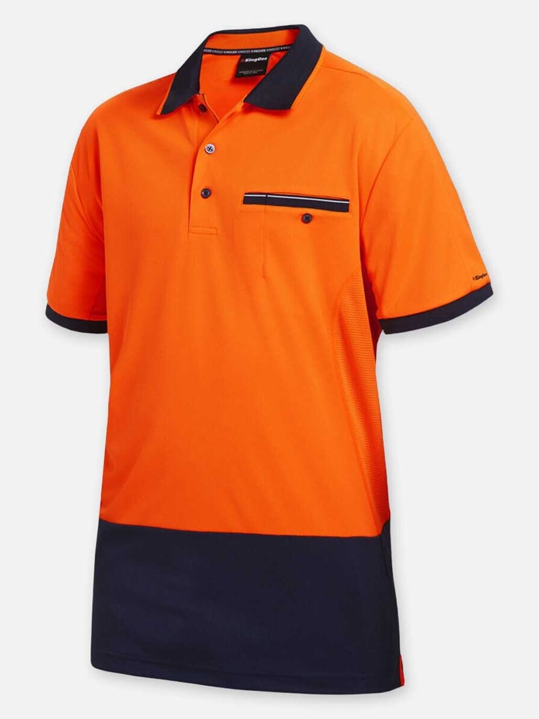 K54845 - Hyperfreeze Hi-Vis Lightweight Short Sleeve Polo