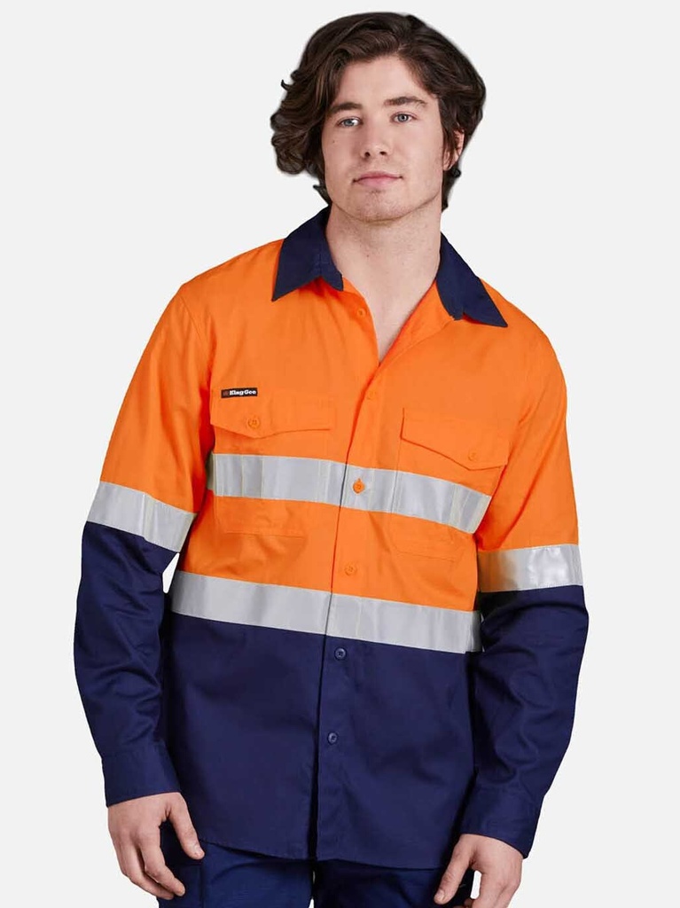 K54880 - Mens Hi Vis Work Cool 2 Reflective Shirt