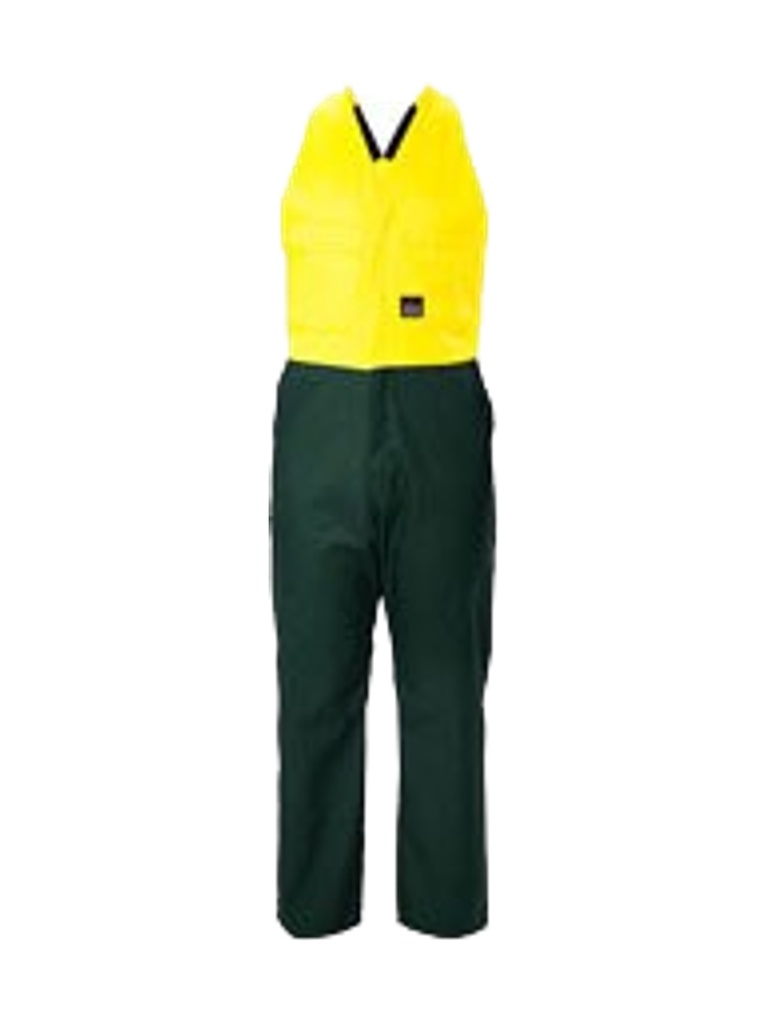 N2O005 - EASY ACTION POLYCOTTON HI-VIS CONCEAL ZIP OVERALL