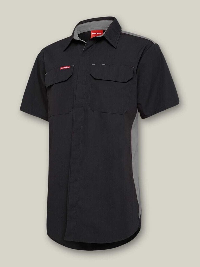 N2SU01 - Shirt Contrast Lightweight PC Short Sleeve Dome