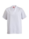 NJS2GF - LIGHTWEIGHT POLYCOTTON S/S JERKIN - V NECK INSERT
