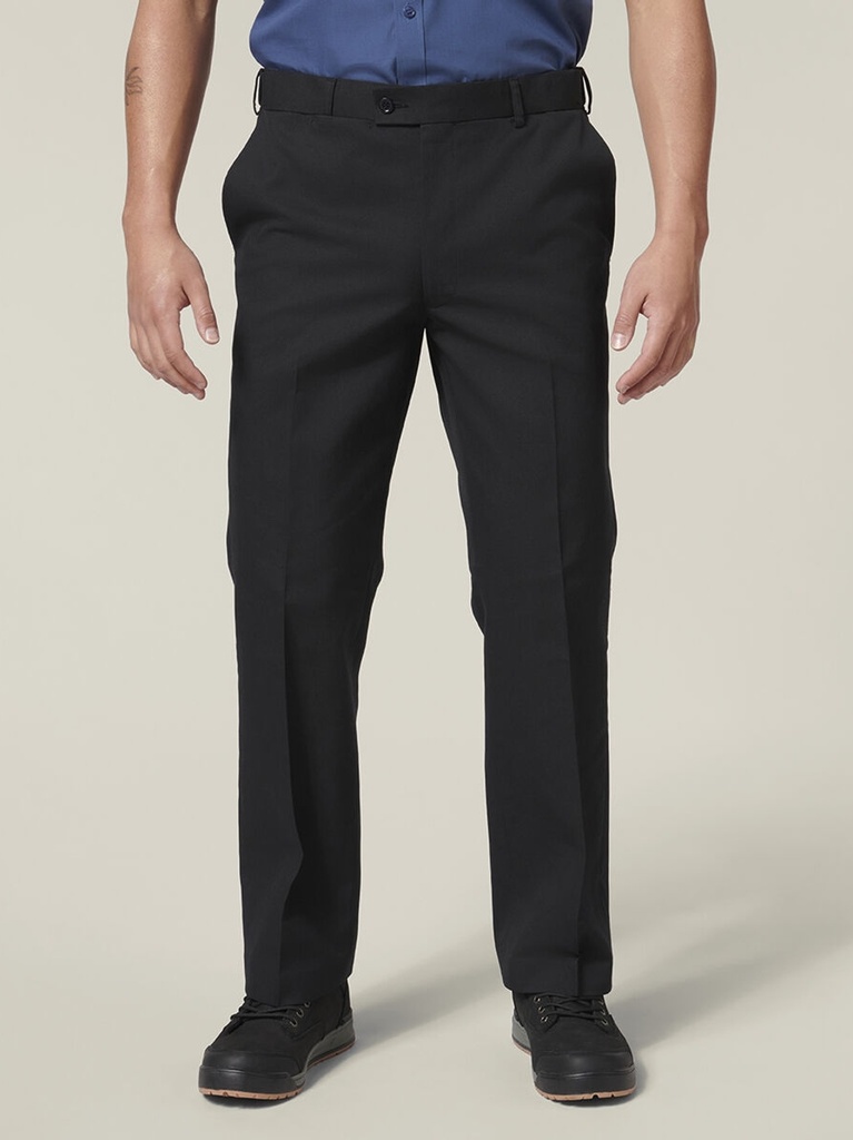 Y02594 - Permanent Press Plain Front Pant
