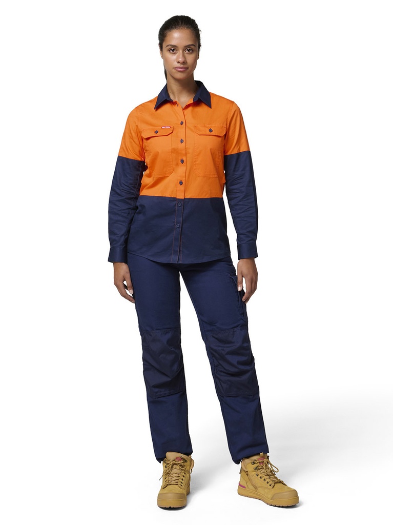 Y08225 - Women's Koolgear 2 Tone Hi-vis Vented Long Sleeve