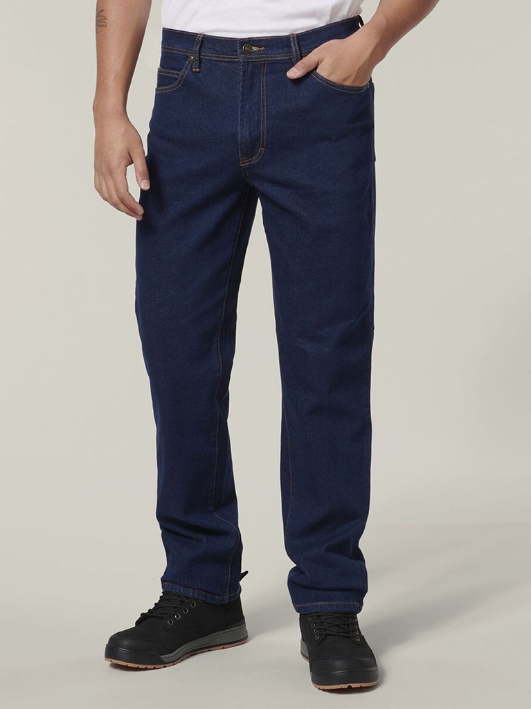 Y44610 - Straight Leg Stretch Denim Jean