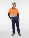 K54625 - ORIGINALS HI-VIS 2T H TAPED L/S POLO