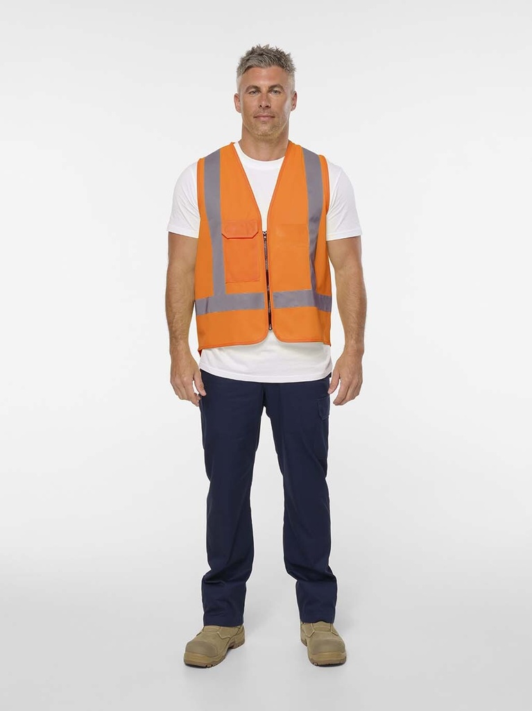 K57010 - ORIGINALS SAFETY VEST Z CLOSURE X-BACK TAPE&TAIL