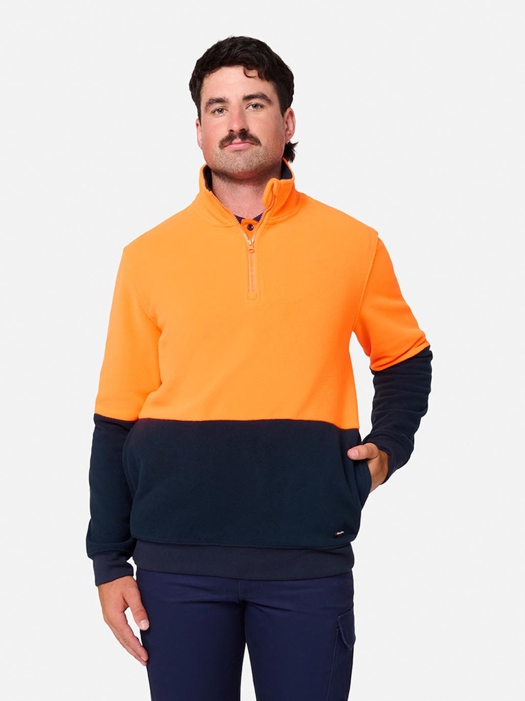 K55021 - ORIGINALS SPLICED HI VIS 1/4 ZIP PULLOVER