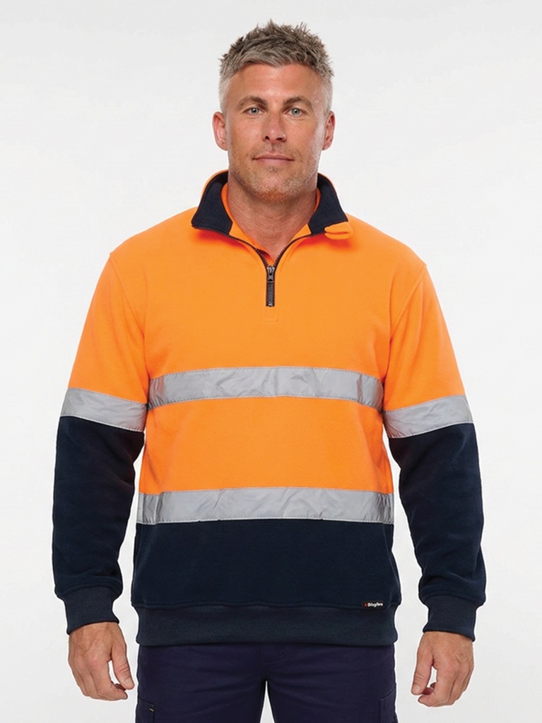 K55014 - Originals Spliced Hi Vis 1/4 Zip Taped Pullover