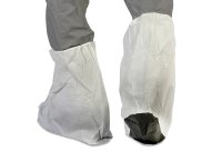 TITAN POLYPROPYLENE BOOT COVER WITH ONE-PIECE SOLE AND PVC P
