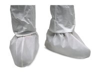 TITAN POLYPROPYLENE SHOE COVER WITH NON-SLIP COATING, WHITE