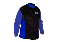 PROBAN WELDERS JACKET, LEATHER SLEEVES. SIZE L-XL