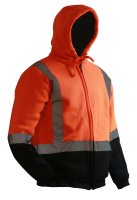 CAUTION D/N PREMIUM LINED HOODIE - FULL ZIP-SIZE