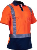 CAUTION D/N COTTON BACKED POLO-SIZE