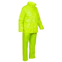 RAINSUIT NEON YELLOW JACKET & PANT SET
