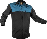 CAUTION POLY COTTON LONG SLEEVE SHIRT-SIZE