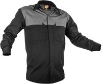 CAUTION POLY COTTON LONG SLEEVE SHIRT-SIZE