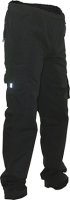 CAUTION PC RIPSTOP ELASTIC WAIST CARGO TROUSERS-SIZE