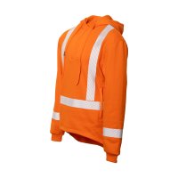 FR HOODIE 410GSM, ORANGE TTMC, 22 CAL-SIZE