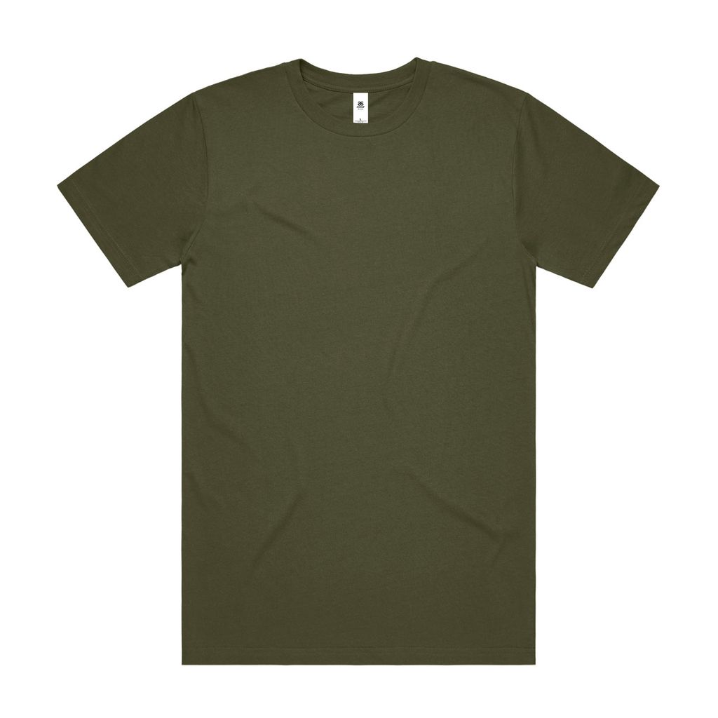[5050-ARMY-G-S] Block Tee - 5050 (S, Army)