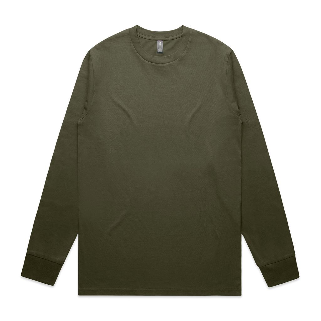 [5071-ARMY-G-S] Classic L/S Tee - 5071 (S, Army)