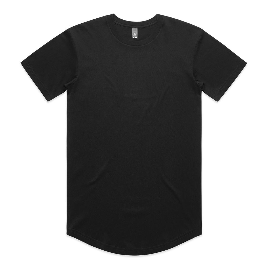 [5076-BLACK-G-S] Staple Curve Tee - 5076 (S, Black)