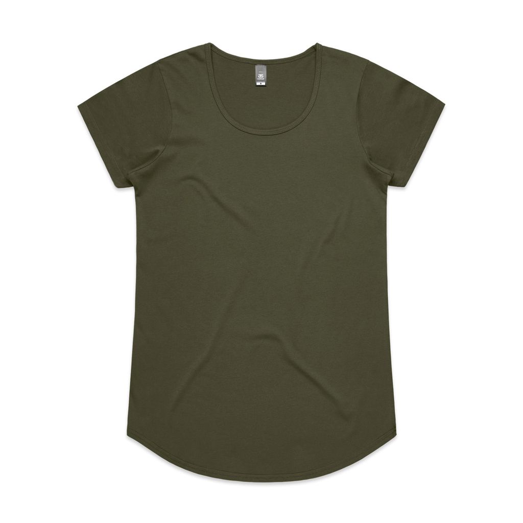[4008-ARMY-F-XS] Wo's Mali Tee - 4008 (XS, Army)