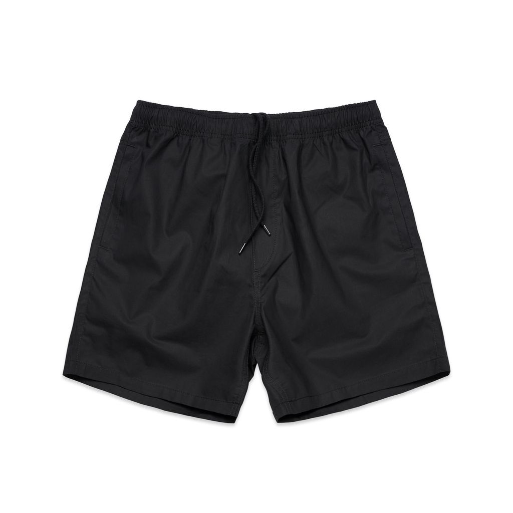 [5903-BLACK-30] Beach Shorts 17" - 5903 (30, Black)
