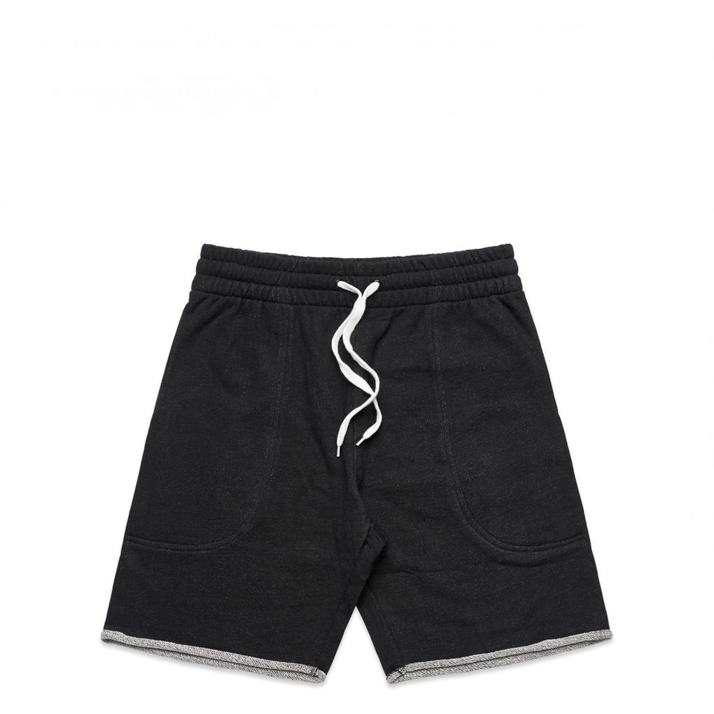 [5905-BLA_M-G-S] Track Shorts 19" - 5905 (S, Black Marle)