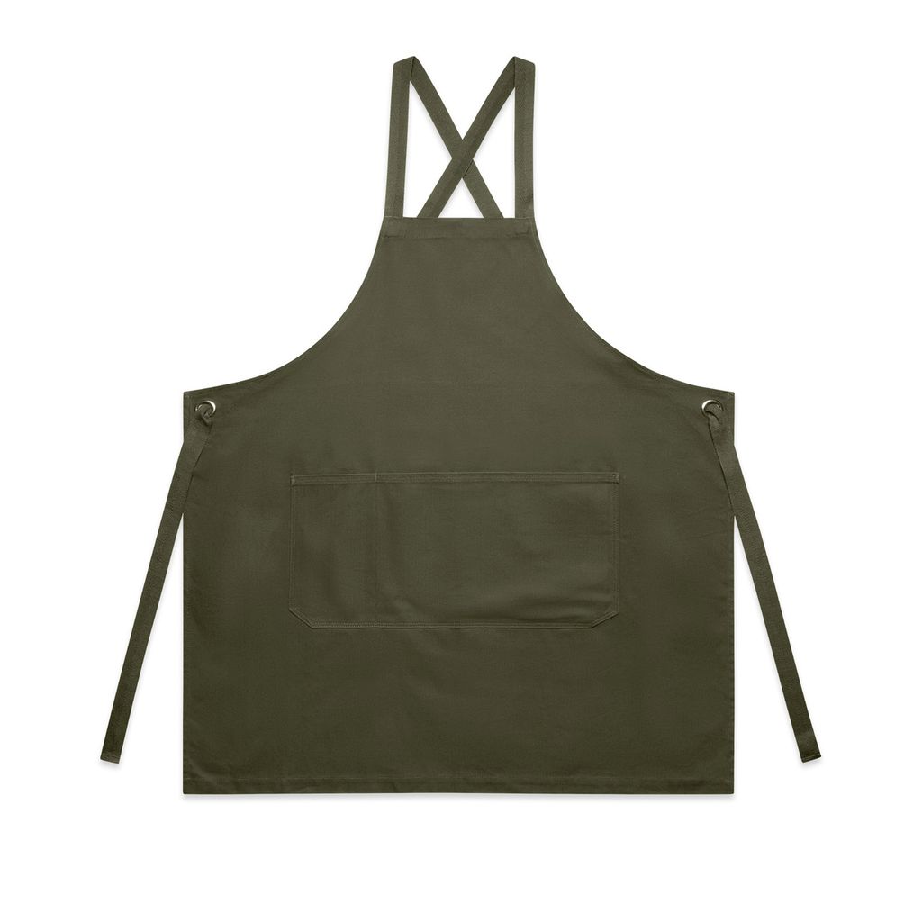 [1082-ARMY-P-OS] Carrie Apron - 1082 (Army)