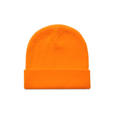 [1107F-SAF_O-P-OS] Cuff Safety Beanie - 1107F (Safety Orange)