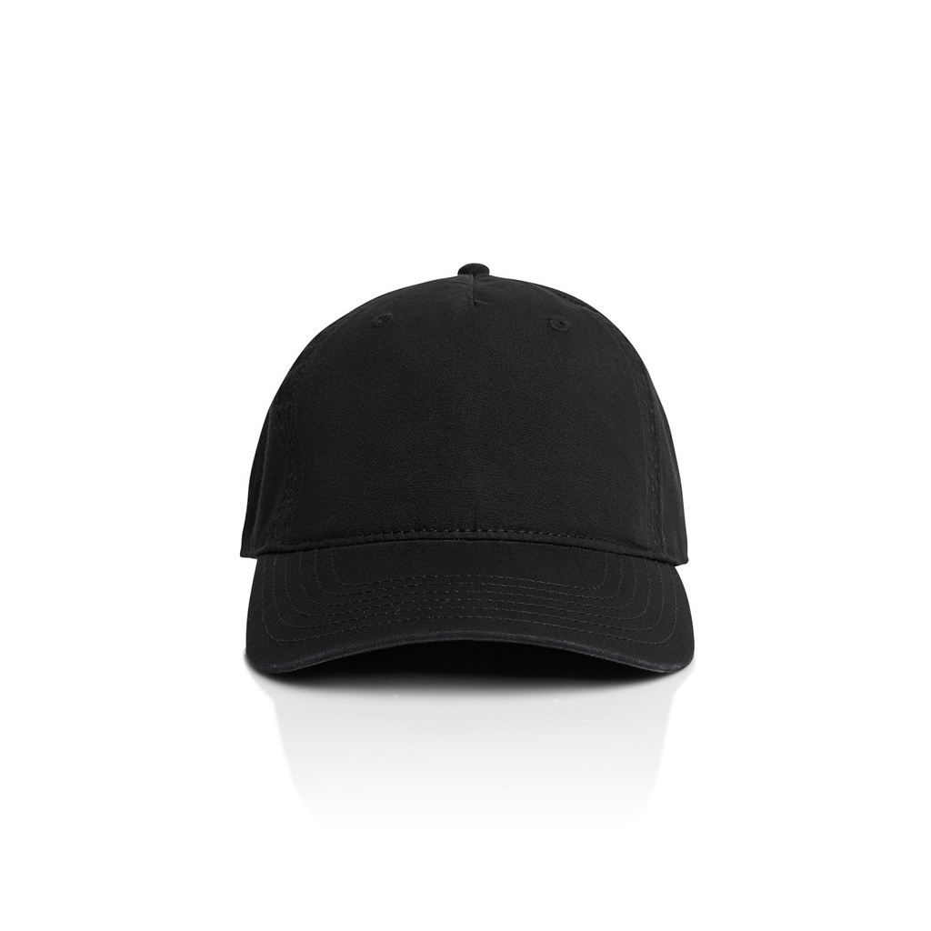 [1132-BLACK-P-OS] Access Five Panel Cap - 1132 (Black)