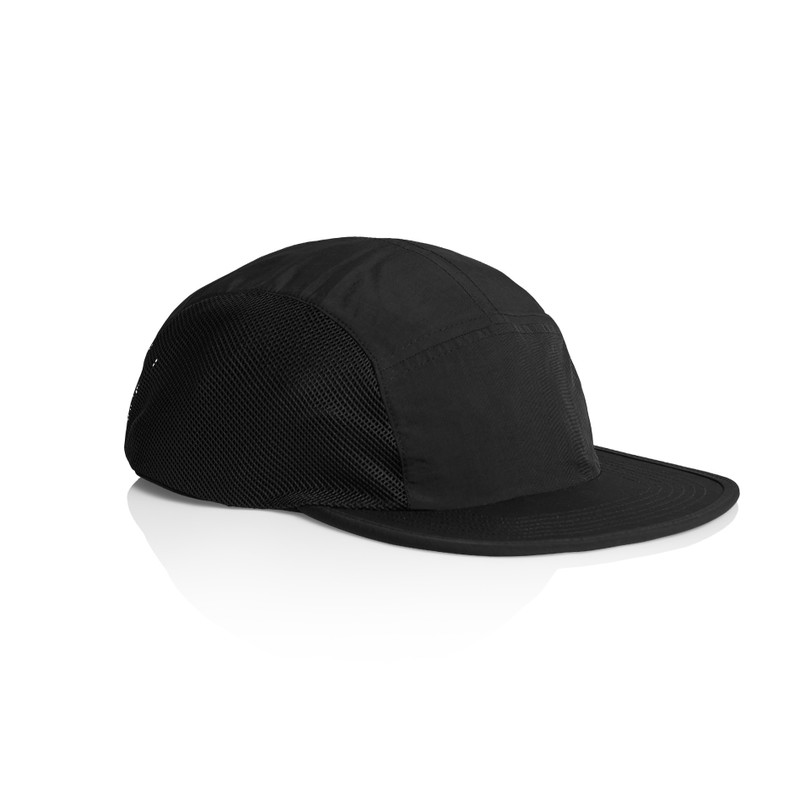 [1180-BLACK-P-OS] Active Finn Cap - 1180 (Black)